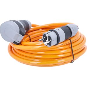 AS Schwabe 62262 Câble d'extension - Orange - 10m - 230V - 16A AS Schwabe 62262 Câble d'extension - Orange - 10m - 230V - 16A