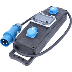 Schwabe Steckdosenleiste G-S22 63261 - Vollgummi-Leiste mit 2m Kabel Schwabe Steckdosenleiste G-S22 63261 - Vollgummi-Leiste mit 2m Kabel