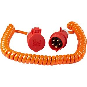 Schwabe 70416 Orange/Rot Spiralkabel - Verlängerung 16A Schwabe 70416 Orange/Rot Spiralkabel - Verlängerung 16A