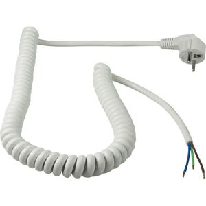 Schwabe Modell 70423 Stromspiralkabel - 2,5m, Weiß Schwabe Modell 70423 Stromspiralkabel - 2,5m, Weiß