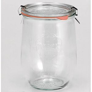 Set de 4 bocaux tulipe WECK 1L - Publicité Set de 4 bocaux tulipe WECK 1L - Publicité