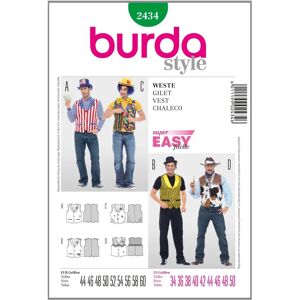 Burda 2434 - Cowboy karnevalskostym-mönster Burda 2434 - Cowboy karnevalskostym-mönster