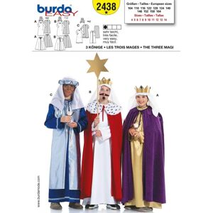 Burda 2438 Costumes Historiques de Rois pour Enfants - Modèle Burda 2438 Costumes Historiques de Rois pour Enfants - Modèle