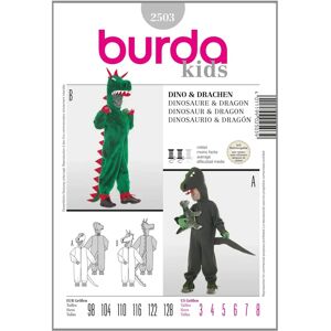 Burda 2503 Dinosaurier & Drache Kinderkostüm - Schnittmuster Burda 2503 Dinosaurier & Drache Kinderkostüm - Schnittmuster