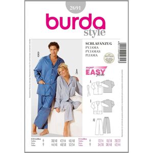Burda Schnittmuster 2691 - Pyjama Burda Schnittmuster 2691 - Pyjama