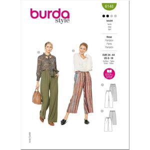 Burda Model 6148 - Sewing Pattern for Trousers & Dress Burda Model 6148 - Sewing Pattern for Trousers & Dress