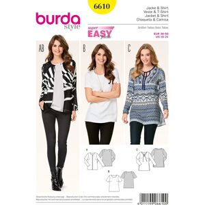 Burda B6610 Paper Sewing Pattern - Sewing Pattern Burda B6610 Paper Sewing Pattern - Sewing Pattern