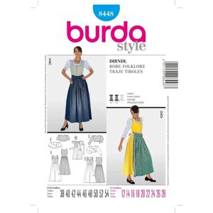 Burda Modèle 8448 - Patron de robe Burda Modèle 8448 - Patron de robe
