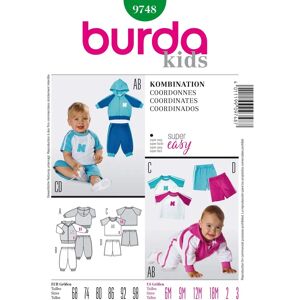 Patron de couture Burda 9748 pour enfants - Vêtements décontractés Patron de couture Burda 9748 pour enfants - Vêtements décontractés