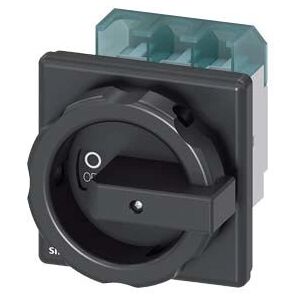 Siemens 3LD2504-0TK51 - 3-Pole Switch 63A Black Siemens 3LD2504-0TK51 - 3-Pole Switch 63A Black