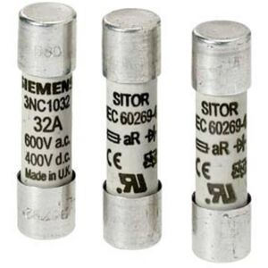 Siemens 3NC2240 Cylindrical Fuse - 40A Protection Device Siemens 3NC2240 Cylindrical Fuse - 40A Protection Device