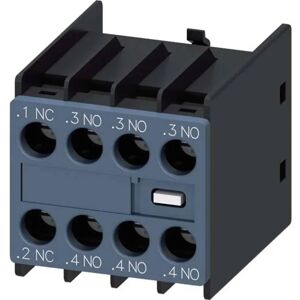 Siemens Contactor Auxiliary 3RH2/3RT2 - 3NO+1NC - Front Mount Siemens Contactor Auxiliary 3RH2/3RT2 - 3NO+1NC - Front Mount
