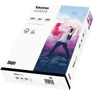 Papier Multifonction Inapa Tecno Colors Blanc - A4 - 120 g/m² - 250 Feuilles - Publicité Papier Multifonction Inapa Tecno Colors Blanc - A4 - 120 g/m² - 250 Feuilles - Publicité