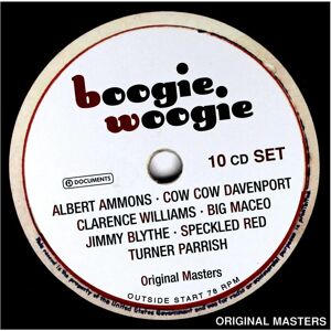 Artistes Variés Boogie Woogie Coffret CD - 10 Disques - Coffret Musical - Publicité Artistes Variés Boogie Woogie Coffret CD - 10 Disques - Coffret Musical - Publicité