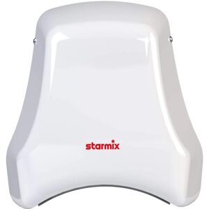 Sèche-mains blanc antivandalisme Starmix - Hand Dryer - Publicité Sèche-mains blanc antivandalisme Starmix - Hand Dryer - Publicité