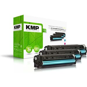 KMP H-T171CMY Cyan Magenta Gul Tonerpatron - Kompatibel med HP 131A & Canon 731 KMP H-T171CMY Cyan Magenta Gul Tonerpatron - Kompatibel med HP 131A & Canon 731