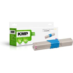 KMP Magenta Tonerpatron - OKI C310/330/510/530 - 2000 Sider KMP Magenta Tonerpatron - OKI C310/330/510/530 - 2000 Sider