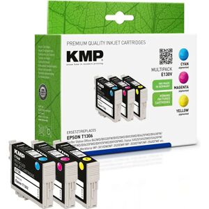 KMP Cartouches d’encre Cyan Magenta Jaune - Compatible Epson T1306XL - Pack de 3 KMP Cartouches d’encre Cyan Magenta Jaune - Compatible Epson T1306XL - Pack de 3