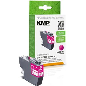 KMP B58MX Magenta Blækpatron - Høj Ydelse til Brother LC-3219XLM KMP B58MX Magenta Blækpatron - Høj Ydelse til Brother LC-3219XLM