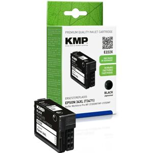 KMP E222X Sort blækpatrone - Blækpatrone KMP E222X Sort blækpatrone - Blækpatrone