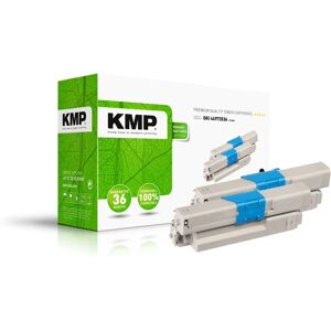 KMP O-T36D Toner Cartridge - 2 Stuks Compatibel met OKI KMP O-T36D Toner Cartridge - 2 Stuks Compatibel met OKI