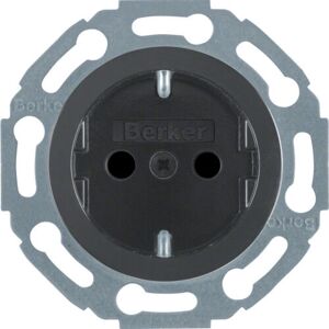 Berker 475501 Schwarzer Lichtschalter - Steckdose Berker 475501 Schwarzer Lichtschalter - Steckdose