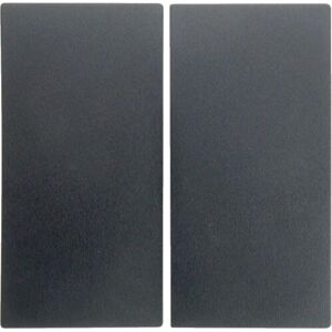Hager 16231606 Vægplade - IP20 Skiftecover Antracit Hager 16231606 Vægplade - IP20 Skiftecover Antracit
