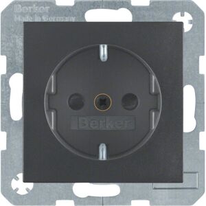 Hager Berker Plaque murale - Anthracite - Protection d'interrupteur Hager Berker Plaque murale - Anthracite - Protection d'interrupteur
