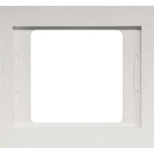 Hager 13137009 Wall Plate - Durable Thermoplastic, Easy Install Hager 13137009 Wall Plate - Durable Thermoplastic, Easy Install