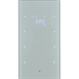 Hager 75643034 Aluminium-Glas Lichtschalter - Lichtschalter Hager 75643034 Aluminium-Glas Lichtschalter - Lichtschalter