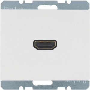 Hager 3315437009 Prise HDMI Blanche - Haute Définition - Publicité Hager 3315437009 Prise HDMI Blanche - Haute Définition - Publicité