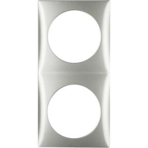 Interrupteur lumineux Berker 918262558 - Cadre double, finition chrome mat - Publicité Interrupteur lumineux Berker 918262558 - Cadre double, finition chrome mat - Publicité