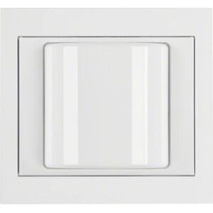 Hager 52037009 Accessoire de commutateur électrique - Blanc - Signal lumineux avec cadre - Publicité Hager 52037009 Accessoire de commutateur électrique - Blanc - Signal lumineux avec cadre - Publicité