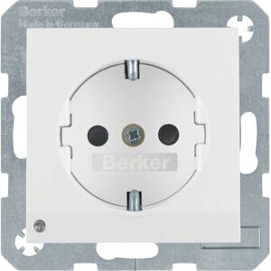 Prese Berker 41098989 Bianca con Luce di Orientamento LED Prese Berker 41098989 Bianca con Luce di Orientamento LED