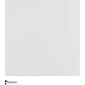 Berker KNX-Funk Placa de Pared - Polarweiß Brillante - Tapa de Interruptor Berker KNX-Funk Placa de Pared - Polarweiß Brillante - Tapa de Interruptor