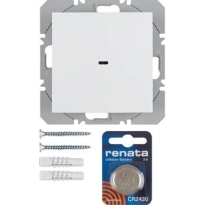 Berker 85655289 Wand-Sender - 2 Kanäle, Weiß Berker 85655289 Wand-Sender - 2 Kanäle, Weiß