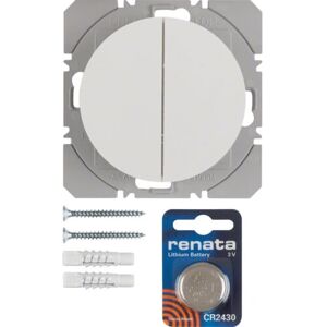 Hager 85656239 Prise électrique - Émetteur mural sans fil KNX Hager 85656239 Prise électrique - Émetteur mural sans fil KNX