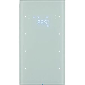 Hager 75643050 Weiß Glas Lichtschalter Hager 75643050 Weiß Glas Lichtschalter