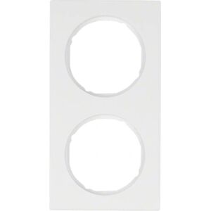 Berker 10122289 Plaque Murale - 2 Modules, Blanc, Série R3 - Publicité Berker 10122289 Plaque Murale - 2 Modules, Blanc, Série R3 - Publicité