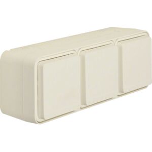 Berker 47733512 Weiß 3fach-Schuko-Steckdose - Elektrofach Berker 47733512 Weiß 3fach-Schuko-Steckdose - Elektrofach