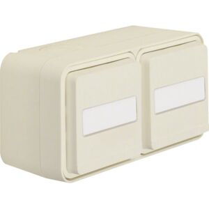Hager 47753532 Lichtschalter und Steckdose - Light Switch and Power Outlet Hager 47753532 Lichtschalter und Steckdose - Light Switch and Power Outlet