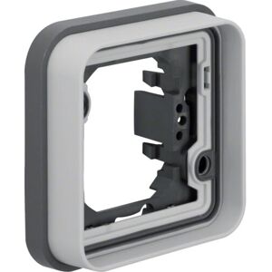 Berker 13283505 Wandplaat - Schakelaarafdekking - Grijs Berker 13283505 Wandplaat - Schakelaarafdekking - Grijs