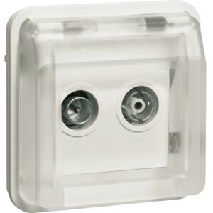 Berker 12033542 Antennen-Steckdose - 2Loch Berker 12033542 Antennen-Steckdose - 2Loch