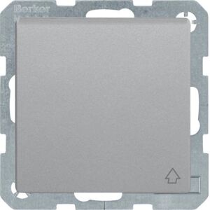 Berker Modell 47516074 Aluminium SCHUKO Steckdose - Hochschutz Berker Modell 47516074 Aluminium SCHUKO Steckdose - Hochschutz