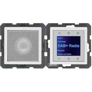 Berker B 30806089 - Radio Blanc - DAB+ FM Bluetooth Berker B 30806089 - Radio Blanc - DAB+ FM Bluetooth