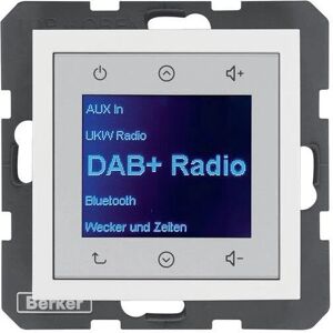 Berker BERK Radio Touch - Bluetooth, DAB+, Weiss - Radio Berker BERK Radio Touch - Bluetooth, DAB+, Weiss - Radio