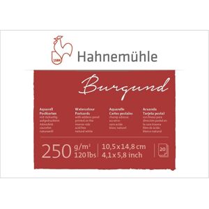 Hahnemühle Wasserfarben Postkartenblock - 250g/m² - 20 Blatt Hahnemühle Wasserfarben Postkartenblock - 250g/m² - 20 Blatt