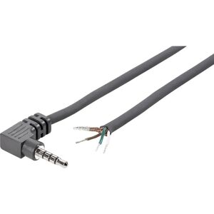 BKL Electronic 3,5 mm Stereo-Klinkenstecker - 4 Pole - Flexibles 1,80m BKL Electronic 3,5 mm Stereo-Klinkenstecker - 4 Pole - Flexibles 1,80m