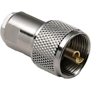 BKL Electronic 0406080 UHF Stecker - Gerade, 50Ω BKL Electronic 0406080 UHF Stecker - Gerade, 50Ω