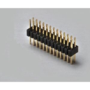 Connecteur fil BKL Electronic 10120741 - 2x4 broches, Noir, Or Connecteur fil BKL Electronic 10120741 - 2x4 broches, Noir, Or